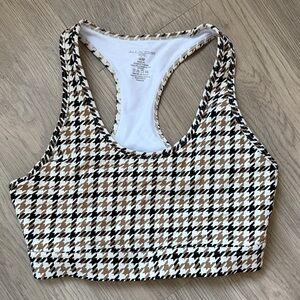 ALL ACCESS Houndstooth Patterned Activewear
